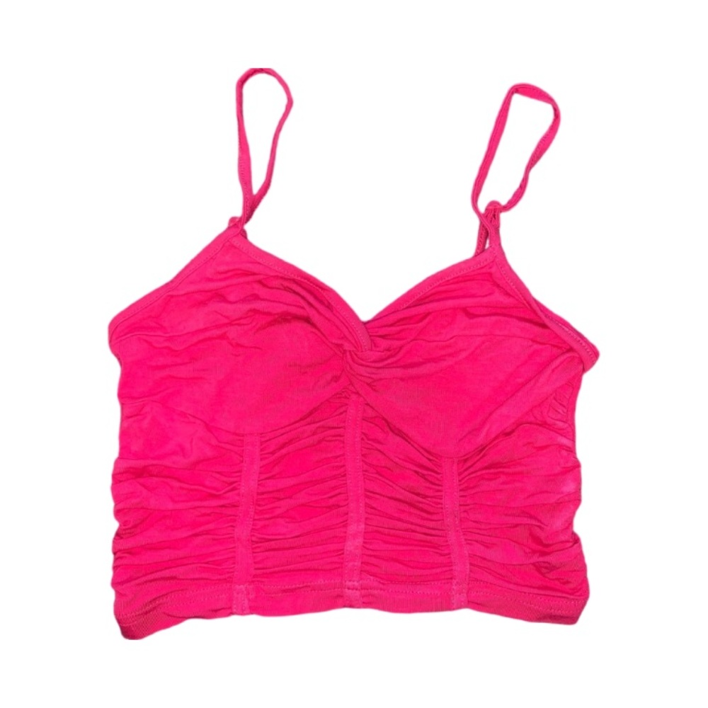 Hot pink tank top